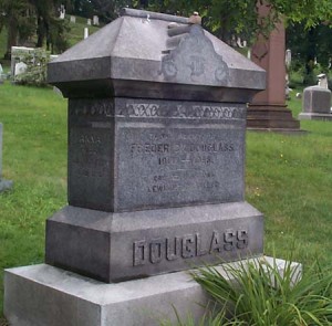The grave of Frederick Douglass