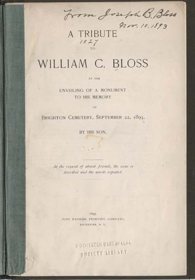 William Bloss