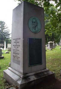 The grave of William Bloss