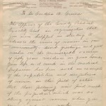 Letter from Ella Hawley Crossett to Dr. Cordelia A. Greene, dated June 9, 1899