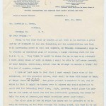 Letter from Susan B. Anthony to Dr. Cordelia Greene, Nov. 20, 1900, page 1