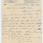 Letter from Susan B. Anthony dated May 9, 1904